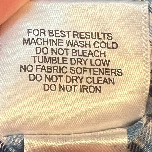 Peter Millar Button Down Shirt XL Blue Plaid Comfort Lightweight Office Cotton - Picture 5 of 9